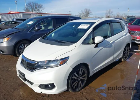 2018 Honda Fit Ex-L from USA, damaged, VIN 3HGGK5H9XJM703615